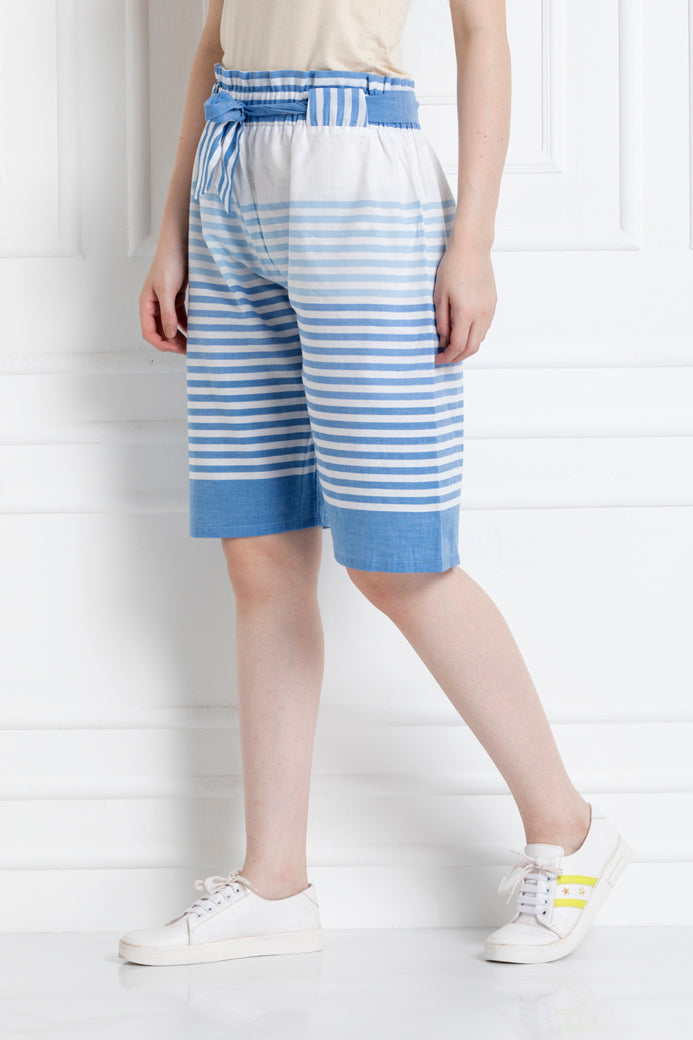 Bermuda Shorts With DrawStrings
