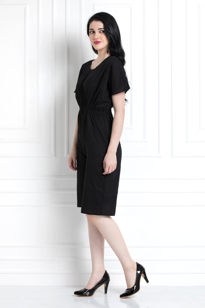 Sustainable Playsuit in 100% Cotton. Chic Yet Comfortable