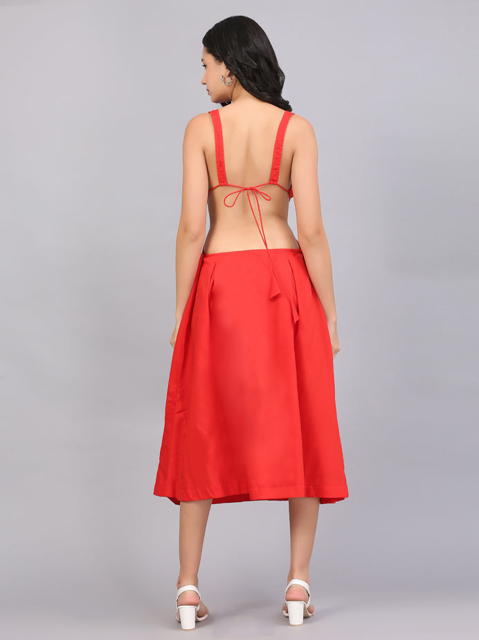 KNOTTED BEACH DRESS