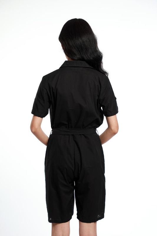 COTTON PLAYSUIT