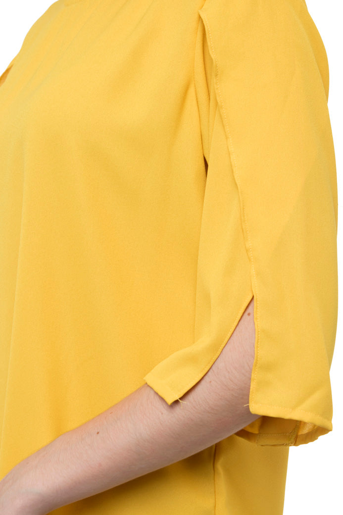 Long Bell Sleeves yellow top