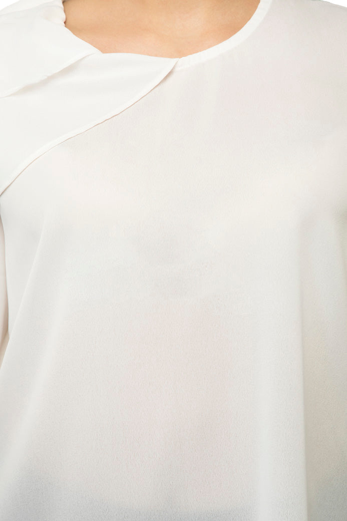 White sleeveless cami top