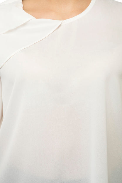 White sleeveless cami top