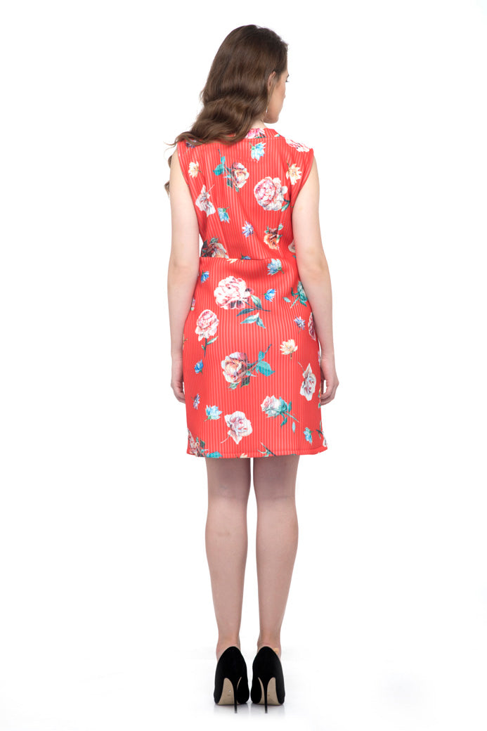 Sleeveless Floral print dress