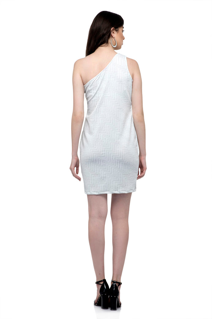 One Shoulder mini Pencil Dress