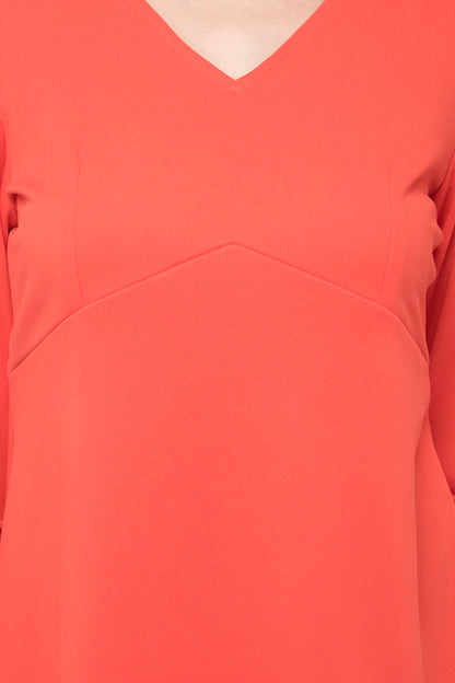 Full bell sleeve dress