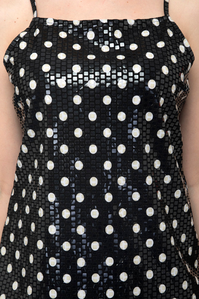Polka Dot Circle Short Top