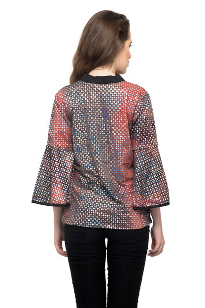Era Style Party Full Sleeve Bright Top