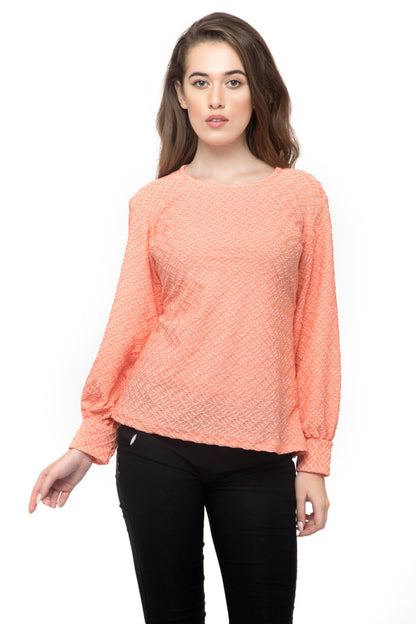 Full Embroidery Full Sleeve Top