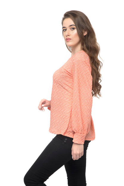 Full Embroidery Full Sleeve Top