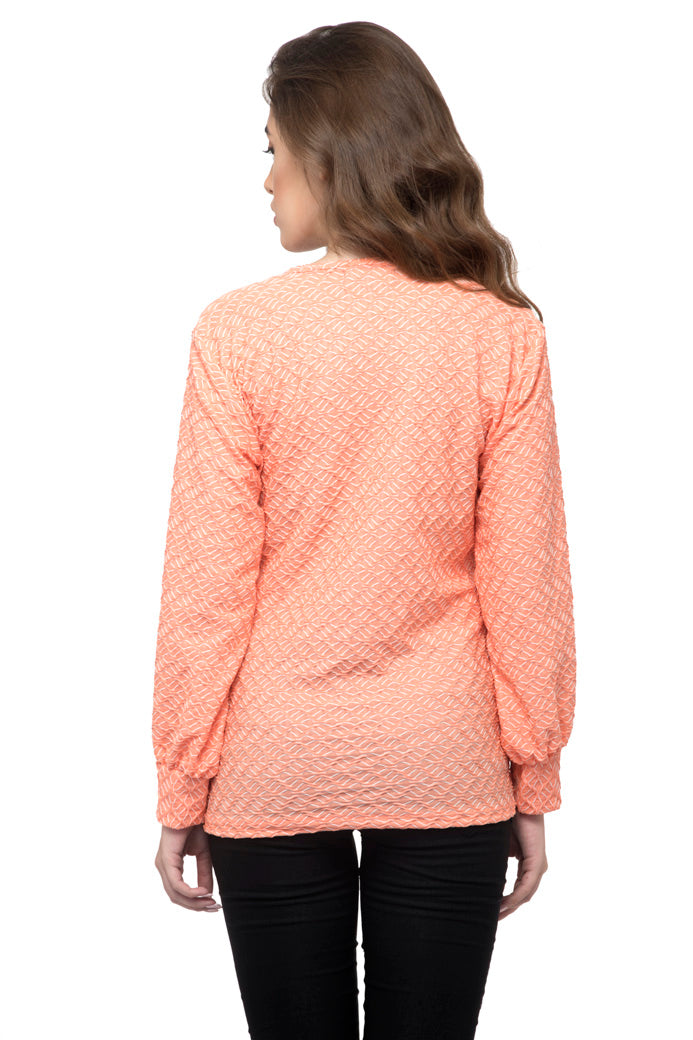 Full Embroidery Full Sleeve Top