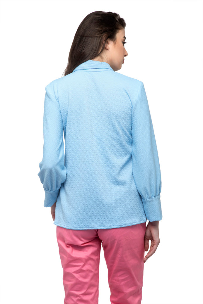 Tie Neck Tribal Full Sleeve Top