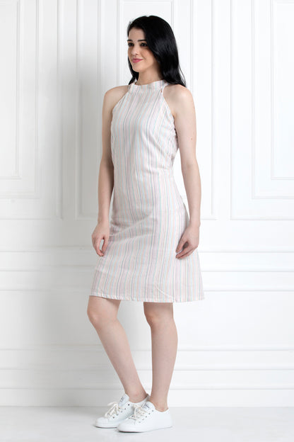 Sleeveless Knee Length Dress
