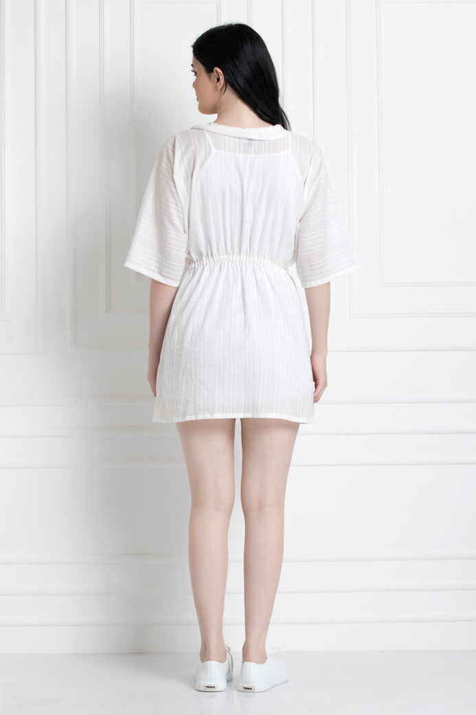 Cinched Waist Dress