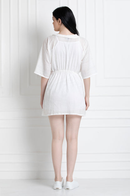 Cinched Waist Dress