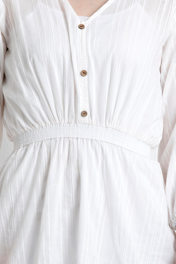 Cinched Waist Dress