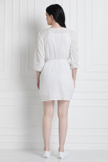 Cinched Waist Dress