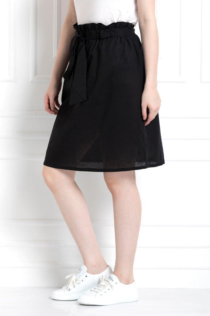 Paper Bag Waist Skirt