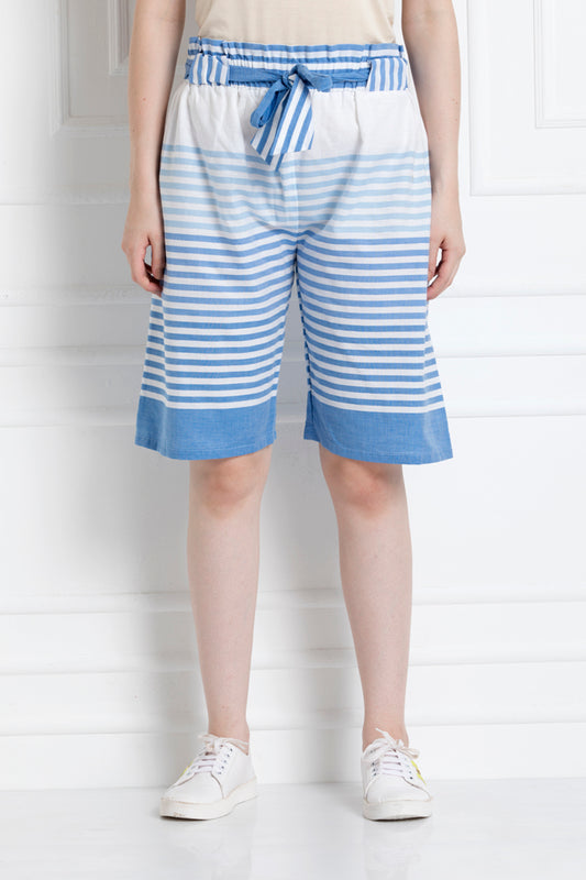 Bermuda Shorts With DrawStrings