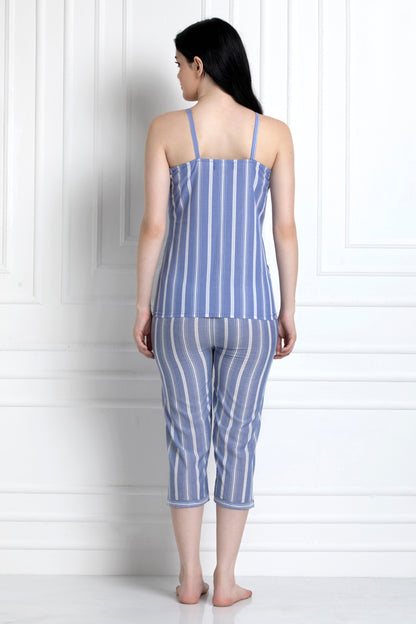 Check Spaghetti Top With Pyjamas. Keep Lounging The Entire Day In These Super Soft Pieces