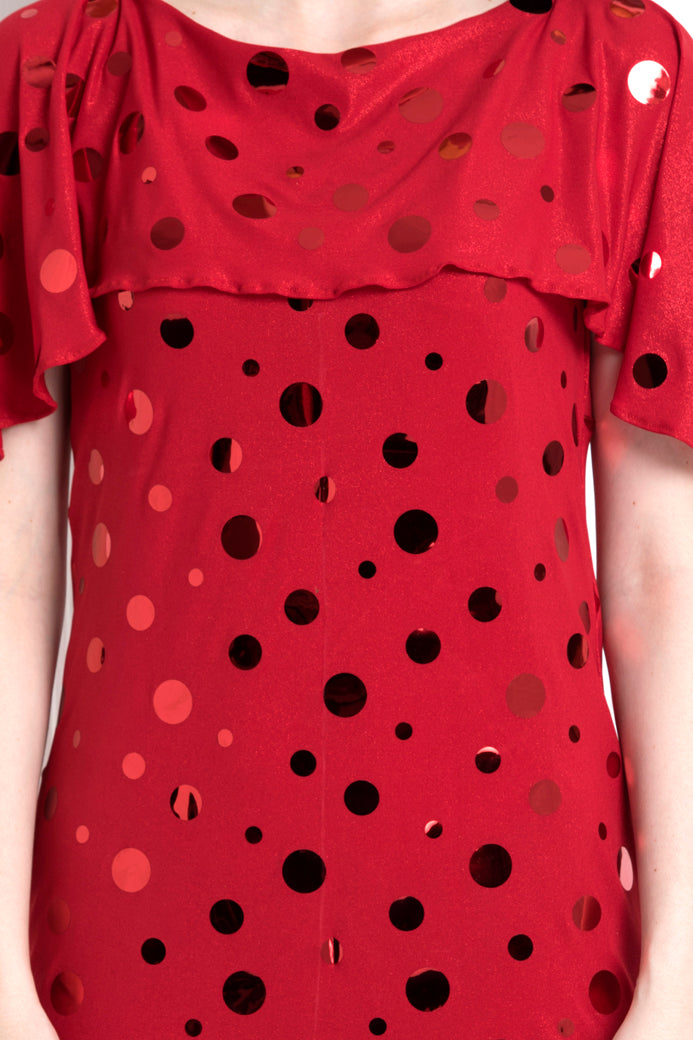 Fall Shoulder Sleeves Dress