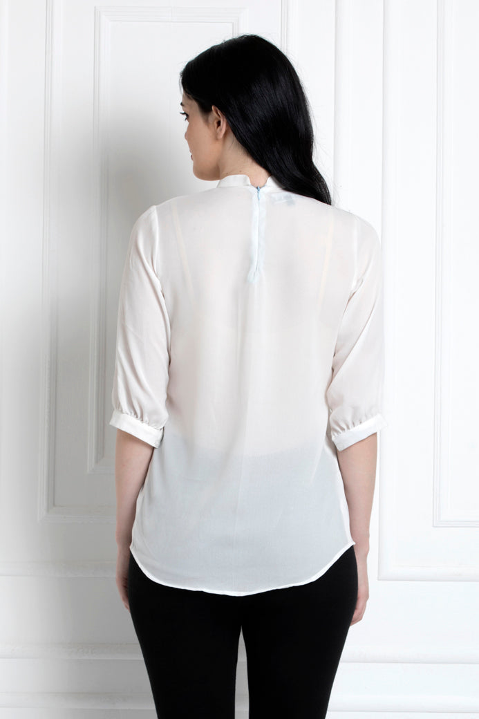 Stand Collar Shirt