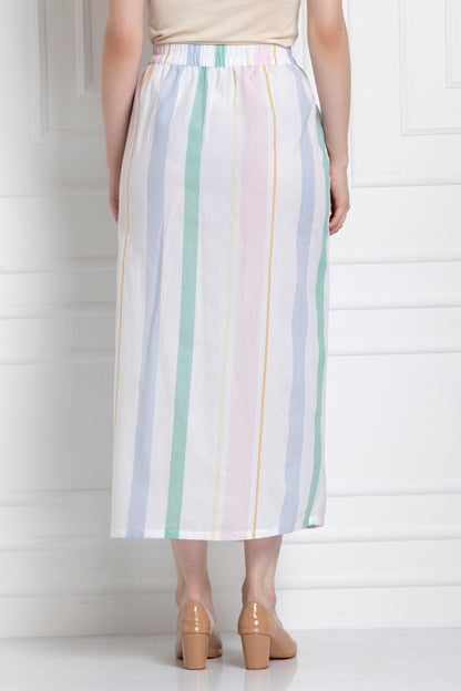 Ankle length Wrap Skirt With The Knot