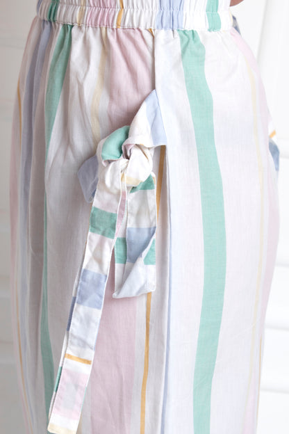 Ankle length Wrap Skirt With The Knot