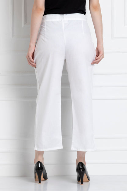 Monochrome Panel Pants. Quirky Yet Comfortable
