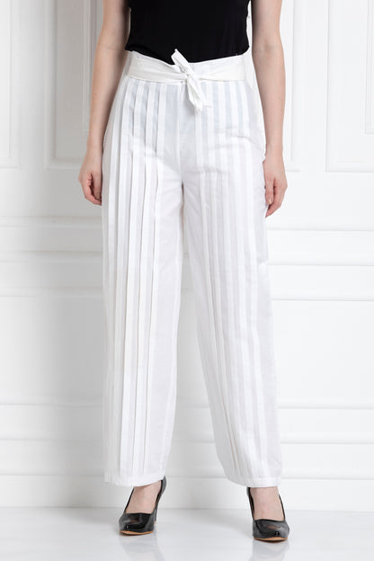 Pintucks Pleate Pants