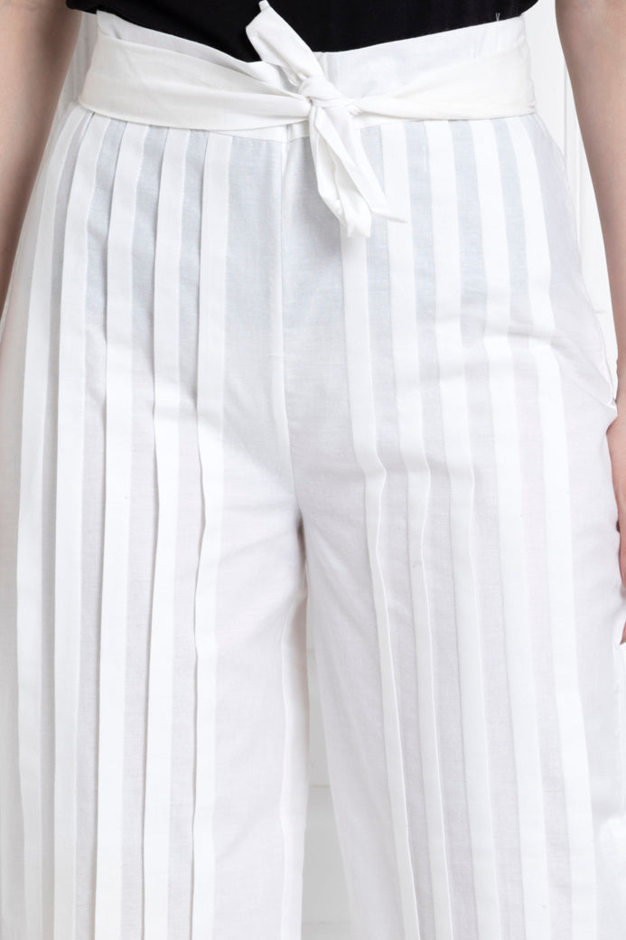 Pintucks Pleate Pants