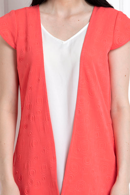 Dual Tone Dress For That  Fun & Flirty Look