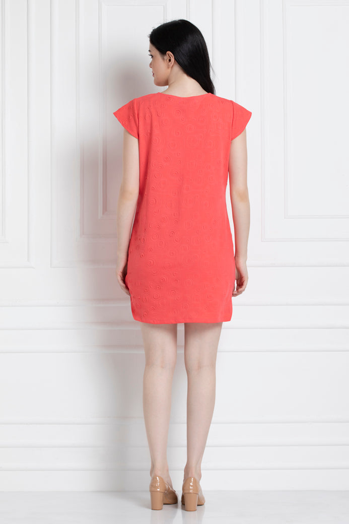 Dual Tone Dress For That  Fun & Flirty Look