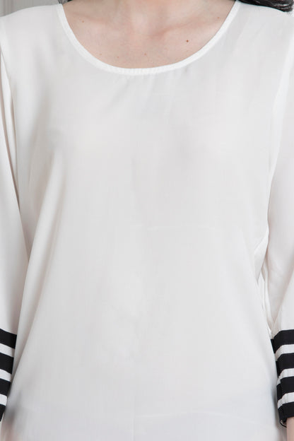 Monochrome Dress For That Fun Day Time Look