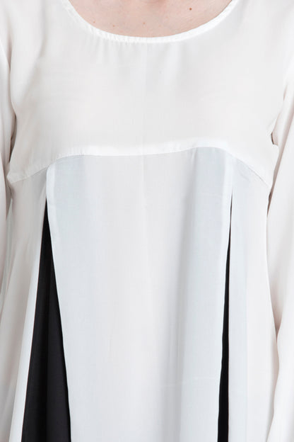 Monochrome Panelled Dress
