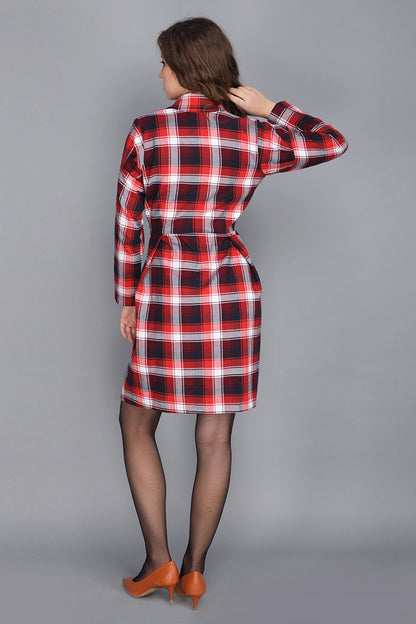 TARTAN COTSWOOL DRESS