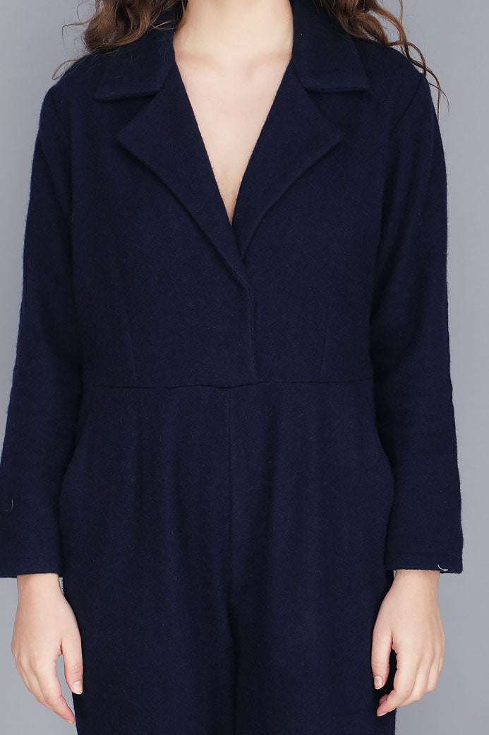 INDIGO BLUE COTSWOOL JUMPSUIT