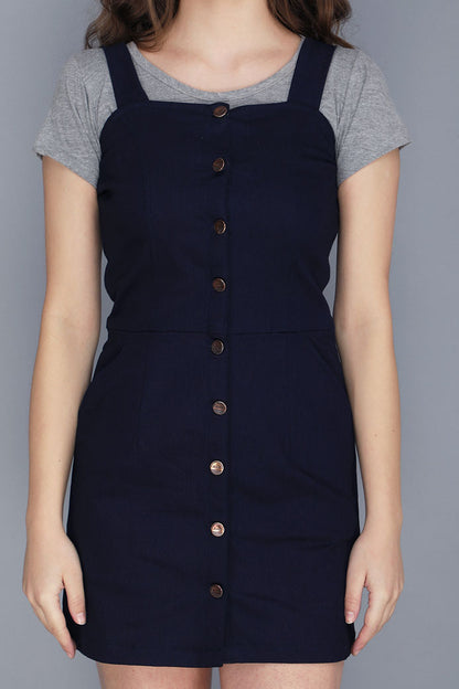 DENIM SHORT DRESS