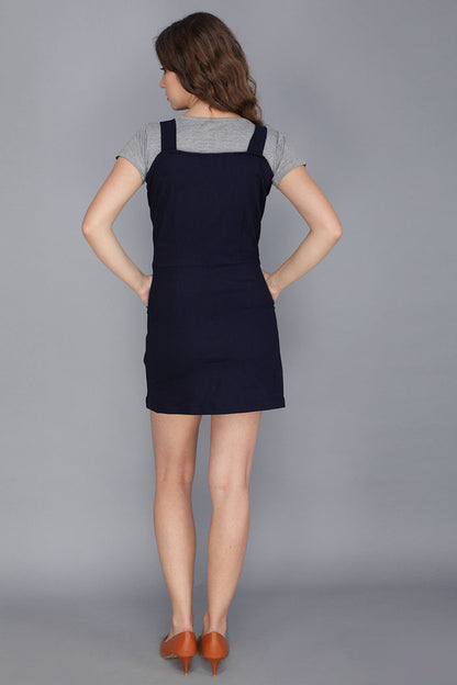 DENIM SHORT DRESS