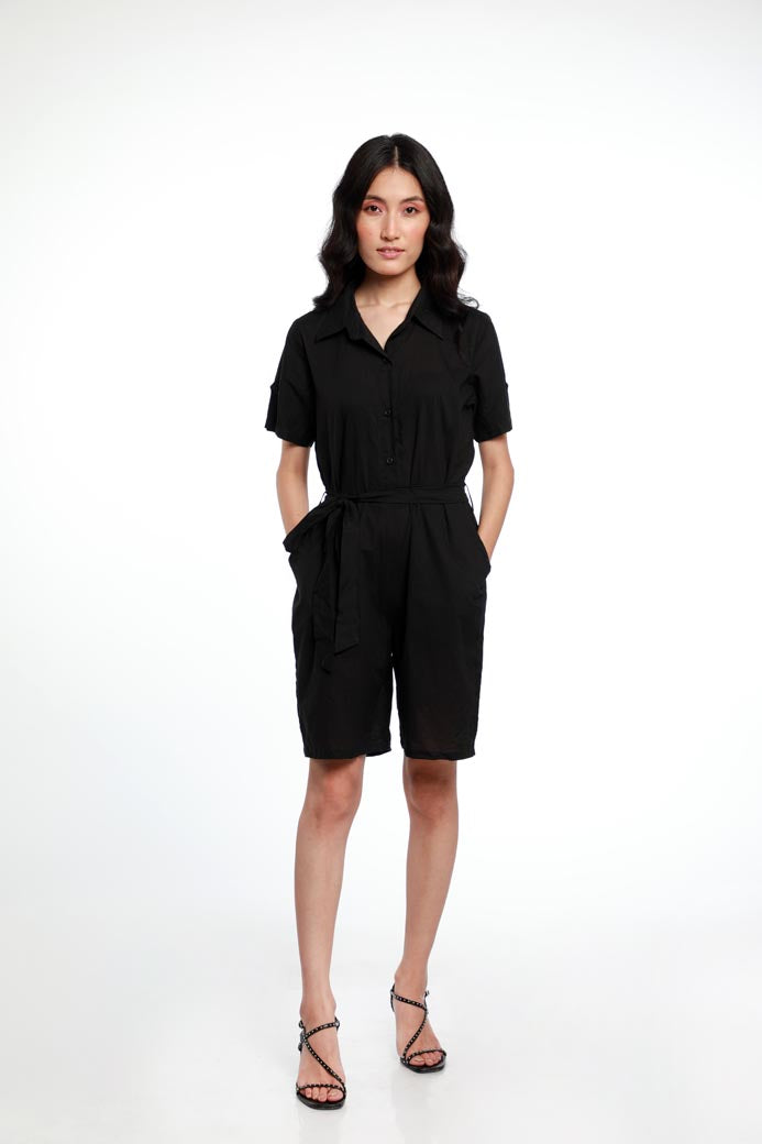 COTTON PLAYSUIT