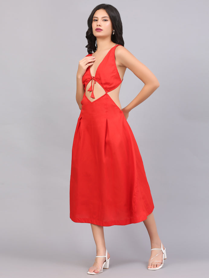 KNOTTED BEACH DRESS