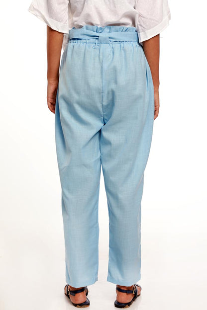 ELASTICATED WAIST PANTS