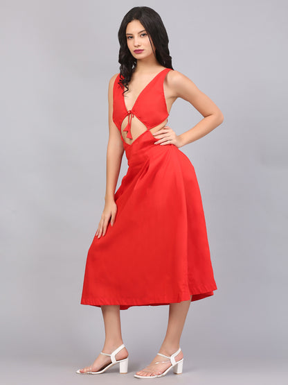 KNOTTED BEACH DRESS