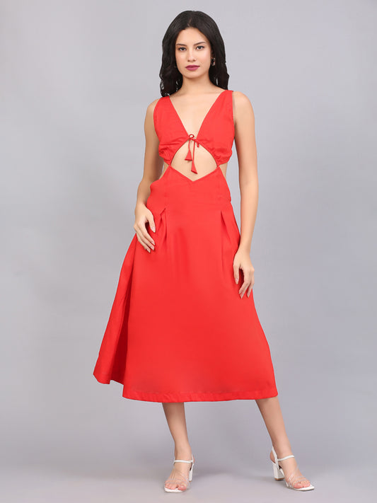 KNOTTED BEACH DRESS